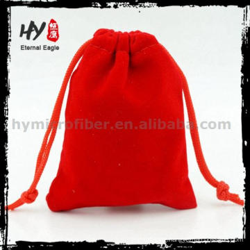 Fashion style velvet dice bag with high quality